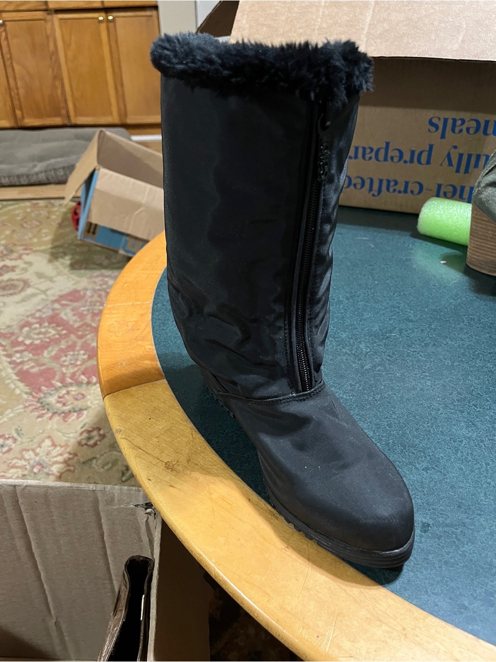 LEFT totes women Black Winter Snow Boot 7